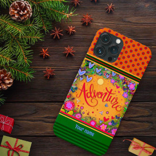 Case-Mate iPhone Case Joli Floral Adventure Inspirivity Nom Coeur