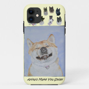 Case-Mate iPhone Case joli joli chien réaliste souriant akita