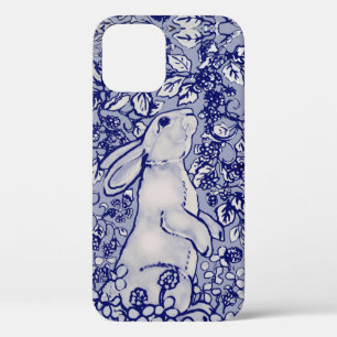 Case-Mate iPhone Case Joli Lapin Bleu Floral Delft Dedham Animal