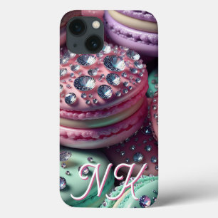 Case-Mate iPhone Case Joli Macaron Bling Monogrammé