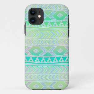 Etui iPhone Case-Mate Joli motif de style aztèque vert et sarcelle