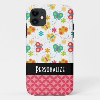 Case-Mate iPhone Case joli motif de traces de papillons