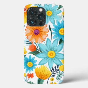 Case-Mate iPhone Case Joli motif floral blanc féminin