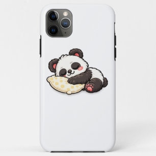 Case-Mate iPhone Case Joli panda endormi avec un oreiller