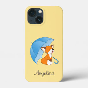Case-Mate iPhone Case Joli Petit Renard dormant sous parapluie