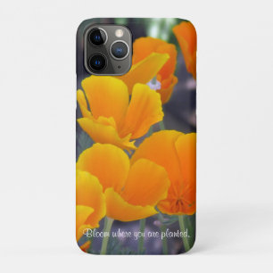 Case-Mate iPhone Case Joli Poppies de Californie avec citation