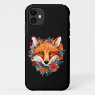 Case-Mate iPhone Case Joli Renard Aquarelle Fleur Beau