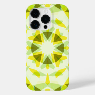 Coque Pour iPhone 14 Pro Joli Vert Plutôt Lumineux Jaune Étoile Magique Fil