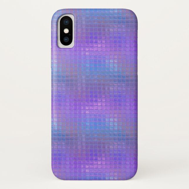 Coques Case-Mate iPhone Joli Violet Iridescente Shimmer Glamor Girl (Dos)