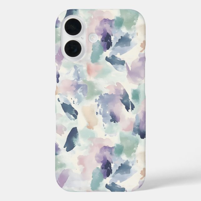 Coques Case-Mate iPhone Jolie Aquarelle Abstraite Pastel (Verso)