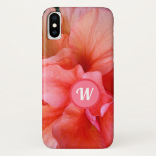Case-Mate iPhone Case Jolie Fleur Tropicale Fille avec Monogramme
