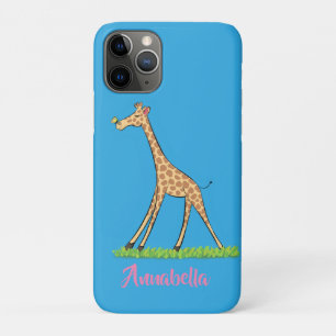 Case-Mate iPhone Case Jolie girafe avec dessin animé de papillon