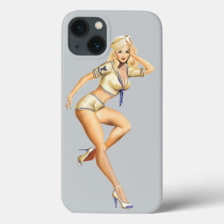 Coques Pour iPhone Jolie petite fille en haut