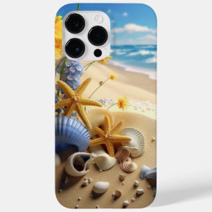 COQUE POUR POUR iPhone 14 PRO MAX JOLIE SAISON SUR UNE PLAGE DE SABLE EN BORD DE MER