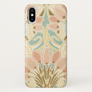Etui iPhone Case-Mate jolie tulipe motif floral art nouveau