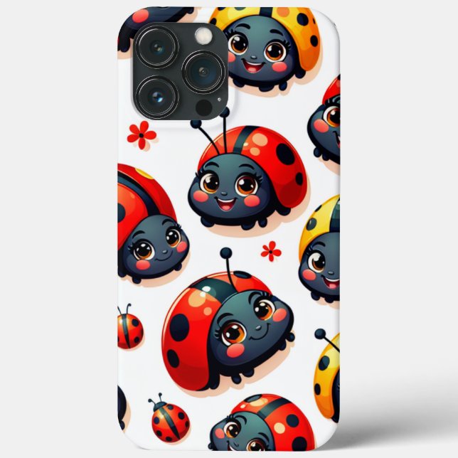 Coques Case-Mate iPhone Jolies coccinelles (Verso)