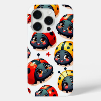 Coque iPhone 15 Pro Jolies coccinelles