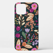Jolies fleurs dans des couleurs vives Coque-Mate i