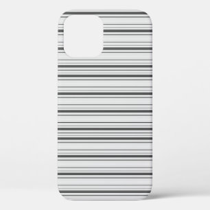 Case-Mate iPhone Case Jolies rayures blanches grises