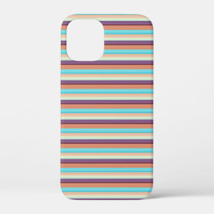 Case-Mate iPhone Case Jolies rayures bleues marron 