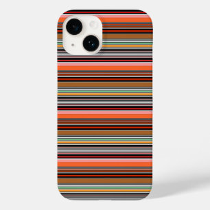Coque Pour iPhone 14 Jolies rayures colorées