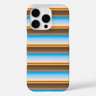 Coques iPhone 16 Pro Jolies rayures colorées modernes