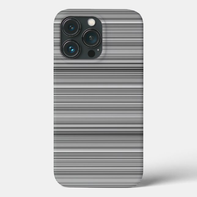 Coques Case-Mate iPhone Jolies rayures grises (Verso)