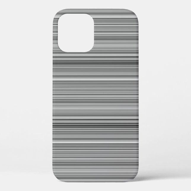 Coques Case-Mate iPhone Jolies rayures grises (Verso)