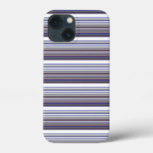 Case-Mate iPhone Case Jolies rayures grises bleues modernes