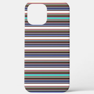 Case-Mate iPhone Case Jolies rayures noires bleues