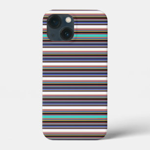 Case-Mate iPhone Case Jolies rayures noires bleues