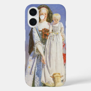 Coques iPhone 16 Jolis agneaux bêlants par Ford Madox Brown