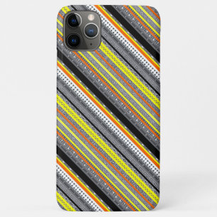 Case-Mate iPhone Case Jolis motifs aztèques gris jaune orange