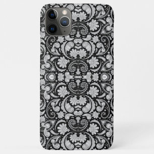 Case-Mate iPhone Case Jolis motifs paisley noir blanc vintage