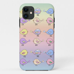 Etui iPhone Case-Mate Jolis Oiseaux Pastel