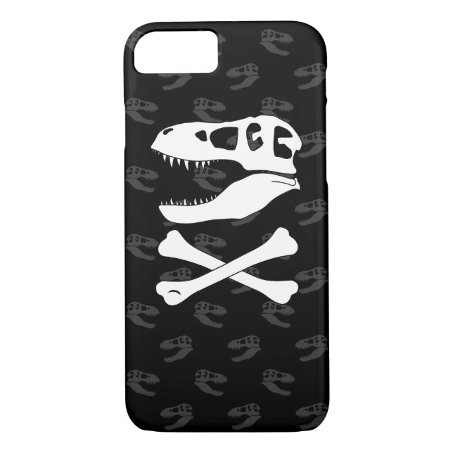 Coques Case-Mate iPhone Jolly roger de Tyrannosaurus Rex (Dos)