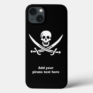 iPhone 13 Coque Jolly roger drapeau de pirate
