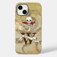 Jolly roger Monogramme initial