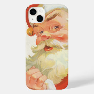 Coques Pour iPhone Jolly Santa Claus avec secret, Noël Vintage