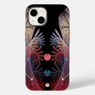 Coque Pour iPhone 14 Jonglage Abstrait Moderne Fantaisie Art Fractal