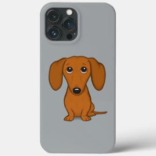 Case-Mate iPhone Case Jote Red Dachshund Drôle Drôle Cartoon Wiener Do