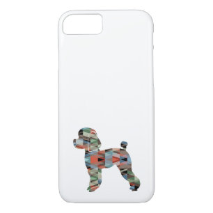 Case-Mate iPhone Case Jouet Poodle Chien Geo Silhouette Plaid
