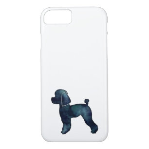 Case-Mate iPhone Case Jouet Poodle Noir Aquarelle Silhouette