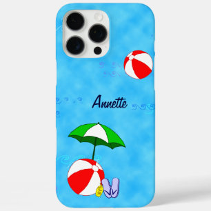 Coques iPhone 16 Pro Max Jouets de la piscine à balles de plage modifiables