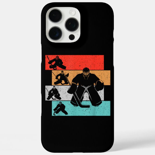Coques Case-Mate iPhone Joueur de hockey sur glace (Verso)