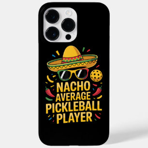 Coque Pour Pour iPhone 14 Pro Max Joueur de pickleball moyen nacho