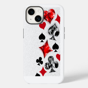 Coque Pour iPhone 14 Joueur de poker Joueur de cartes de jouer costumes