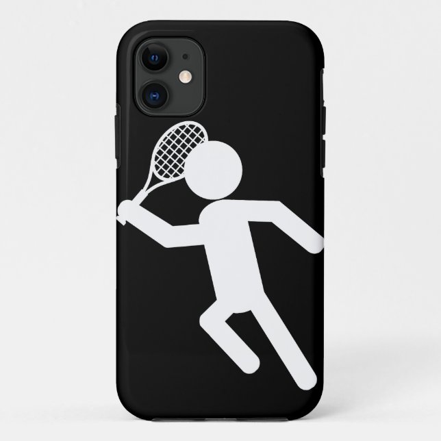 Coques Case-Mate iPhone Joueur de tennis masculin - Symbole de tennis (en  (Dos)