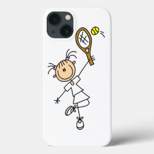 Etui iPhone 13 Joueuse de tennis Figure féminine