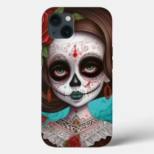 Case-Mate iPhone Case Jour De La Fille Du Crâne Sucre Des Morts